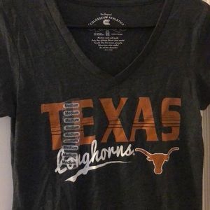 Vneck Texas Longhorns T-shirt